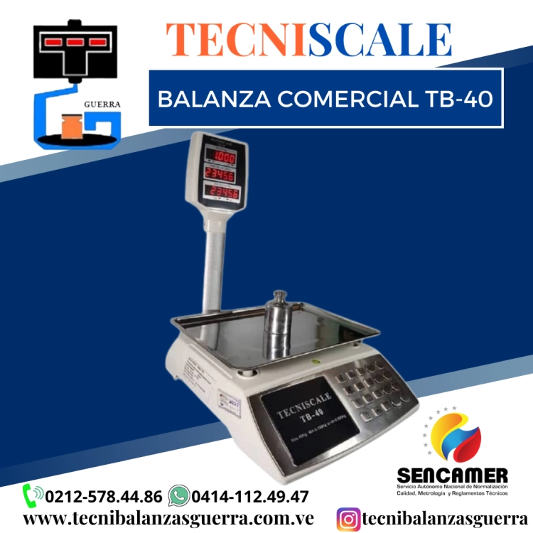  BALANZA TECNISCALE TB-40